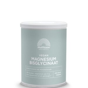 Mattisson Magnesium bisglycinaat poeder 11% elem magnesium