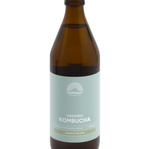Mattisson Kombucha ginger & matcha double fermented bio
