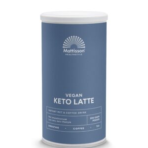 Mattisson Vegan keto latte instant MCT & coffee drink