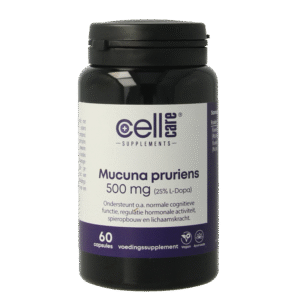 CellCare Mucuna pruriens 500mg (25% L-dopa)