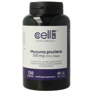 CellCare Mucuna pruriens 500mg (25% L-dopa)