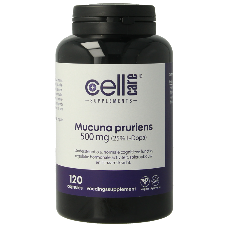 CellCare Mucuna pruriens 500mg (25% L-dopa)