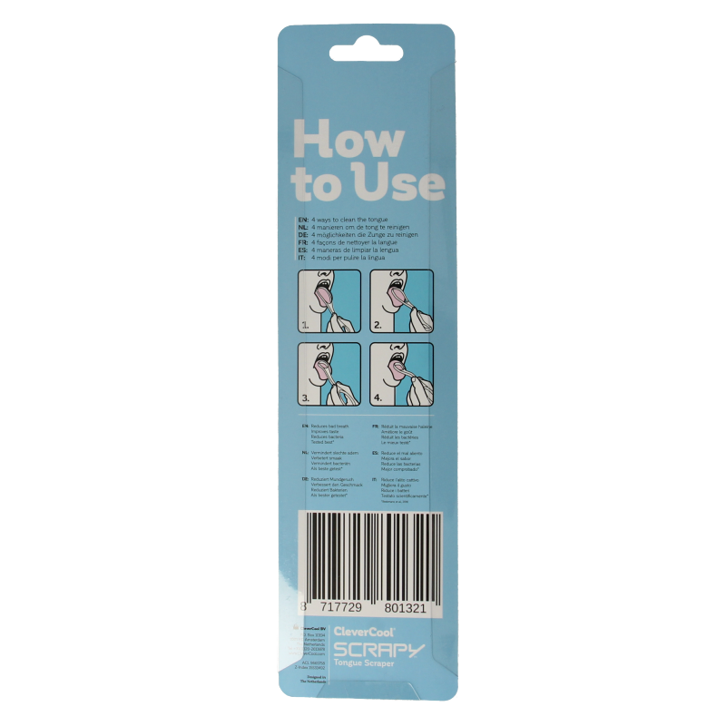 Clevercool Scrapy tongschraper - Afbeelding 2