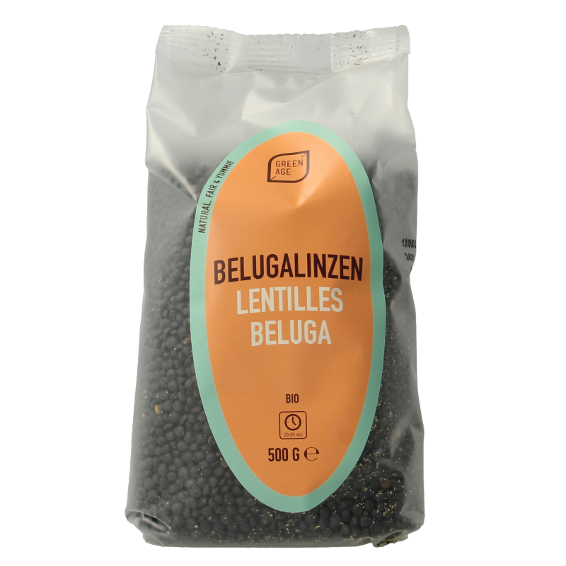 Greenage Beluga linzen bio