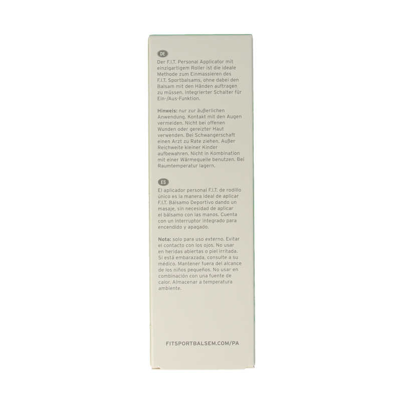 F.I.T Muscle care Sportsbalm personal applicator - Afbeelding 3