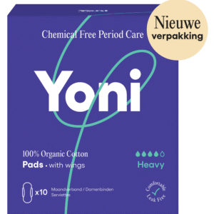 Yoni Maandverband heavy met vleugels