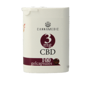 Cannamedic CBD Capsules  3mg
