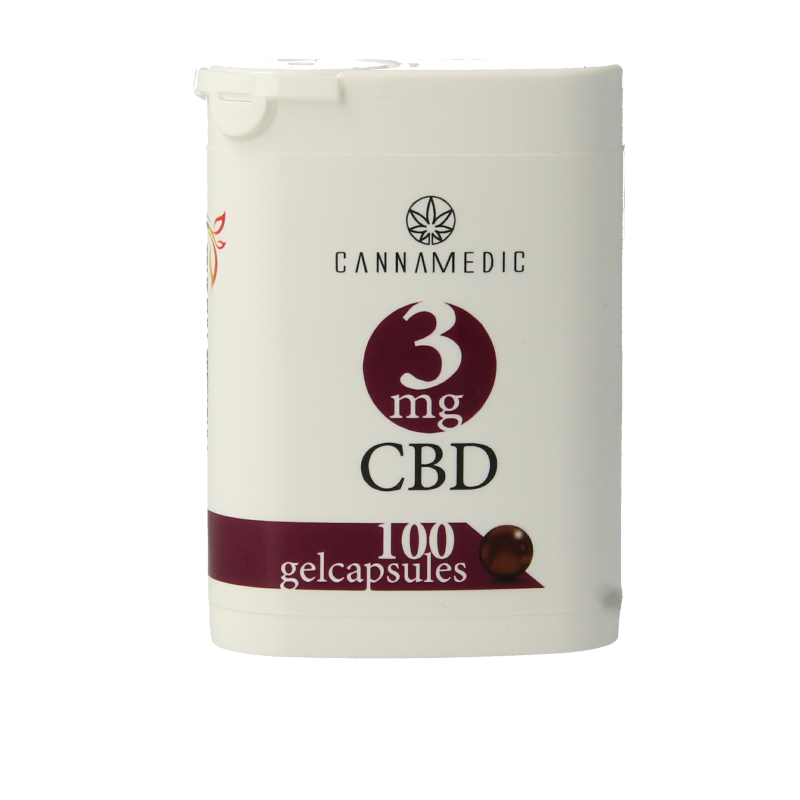 Cannamedic CBD Capsules 3mg