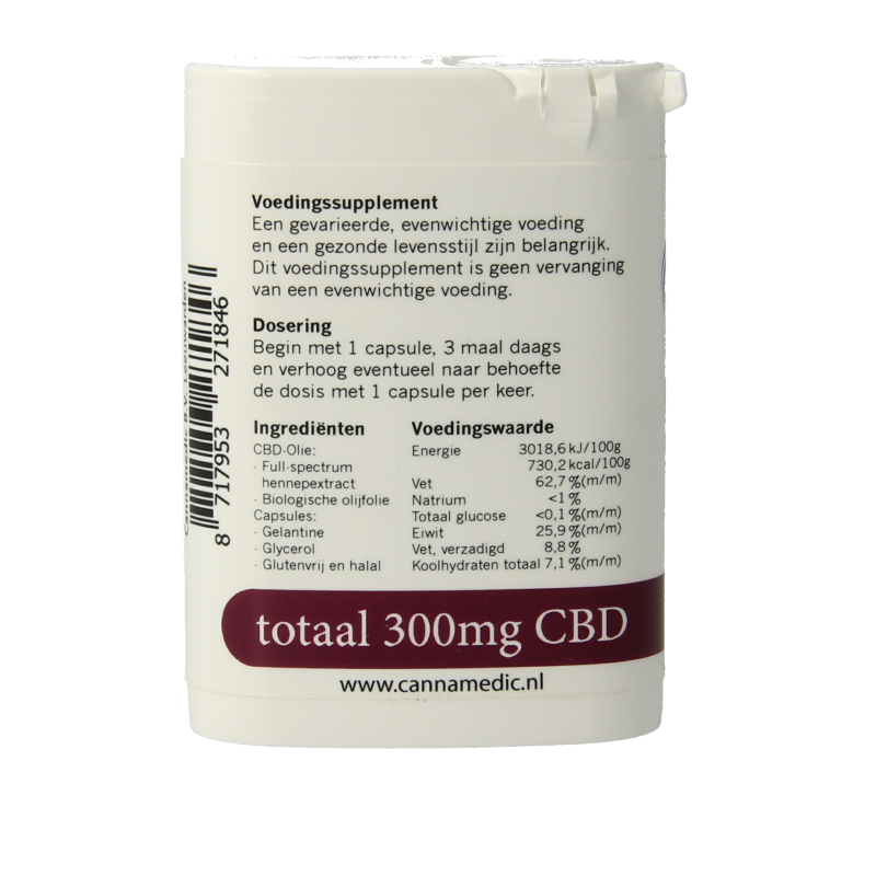 Cannamedic CBD Capsules 3mg - Afbeelding 3