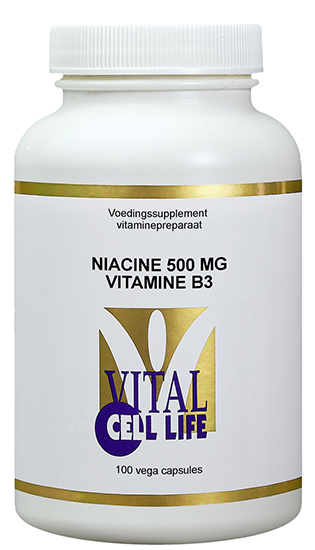Vital Cell Life Vitamine B3 niacine 500mg