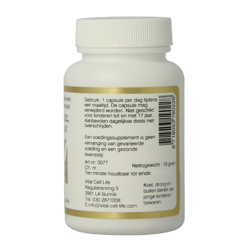 Vital Cell Life Vitamine B6/B12/B2 folaat - Afbeelding 3