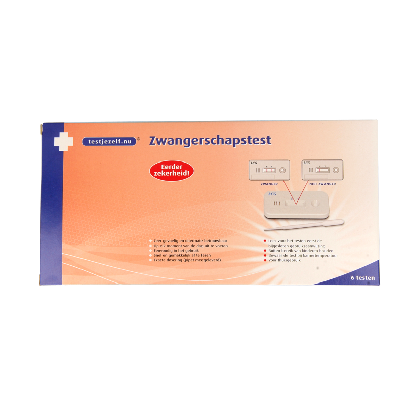 Testjezelf.nu Zwangerschapstest casette - Afbeelding 2