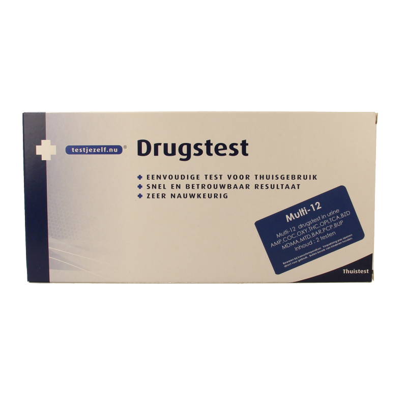 Testjezelf.nu Multidrugtest 12 urine