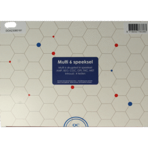 Testjezelf.nu Multidrugtest 6 speeksel kit