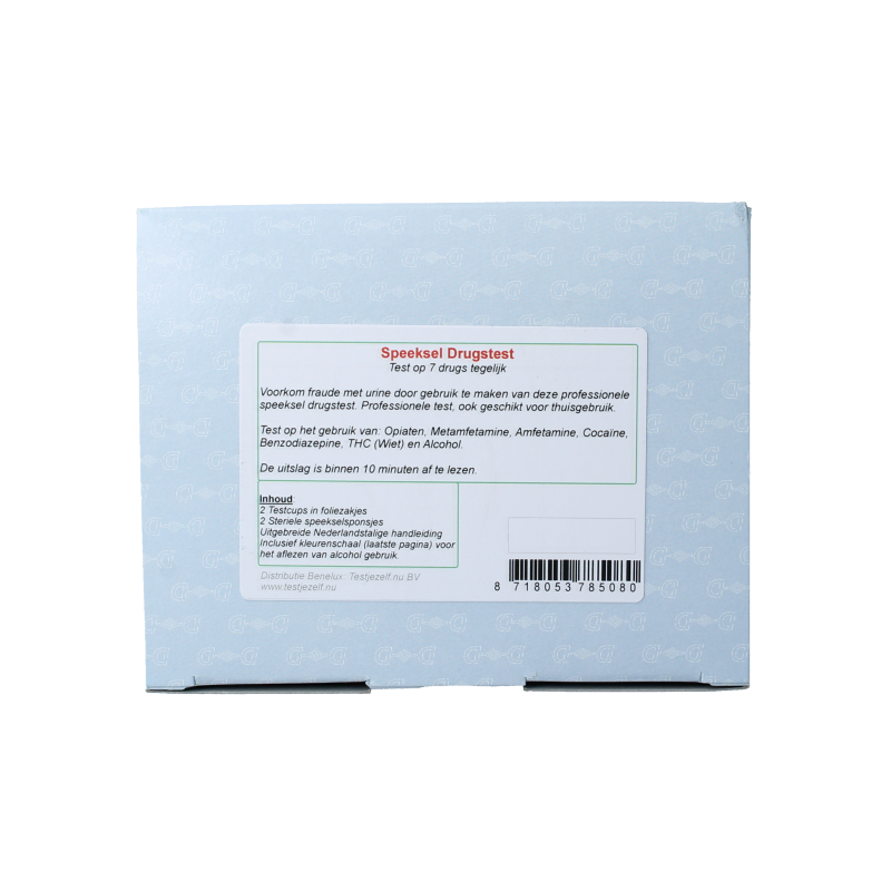 Testjezelf.nu Speeksel drugstest 7