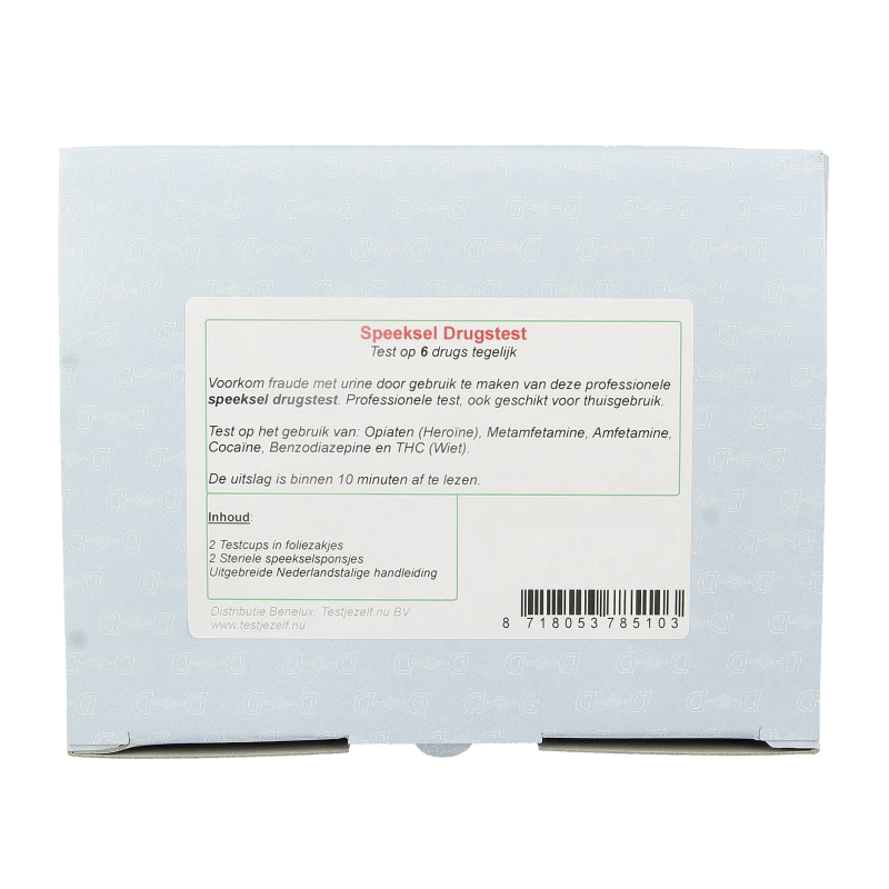 Testjezelf.nu Speeksel drugstest