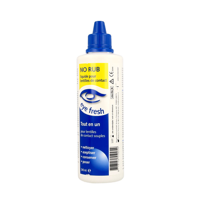 Eyefresh No rub alles-in-1 vloeistof zachte lenzen - Afbeelding 3