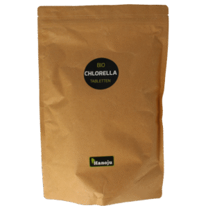 Hanoju Bio chlorella tabletten papier zak