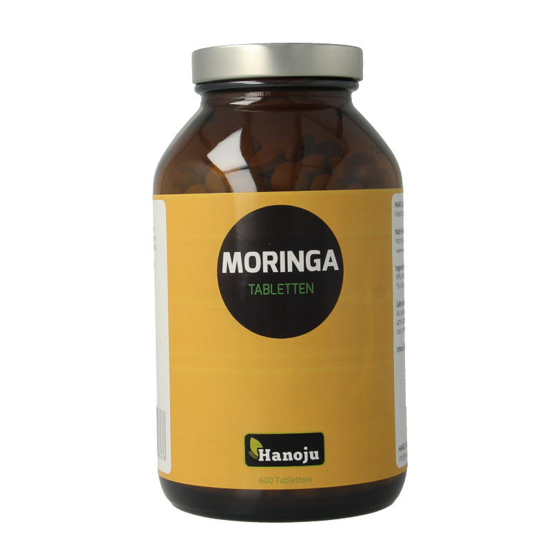 Hanoju Moringa oleifera heelblad 500mg