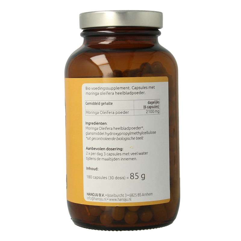 Hanoju Bio moringa capsules - Afbeelding 3