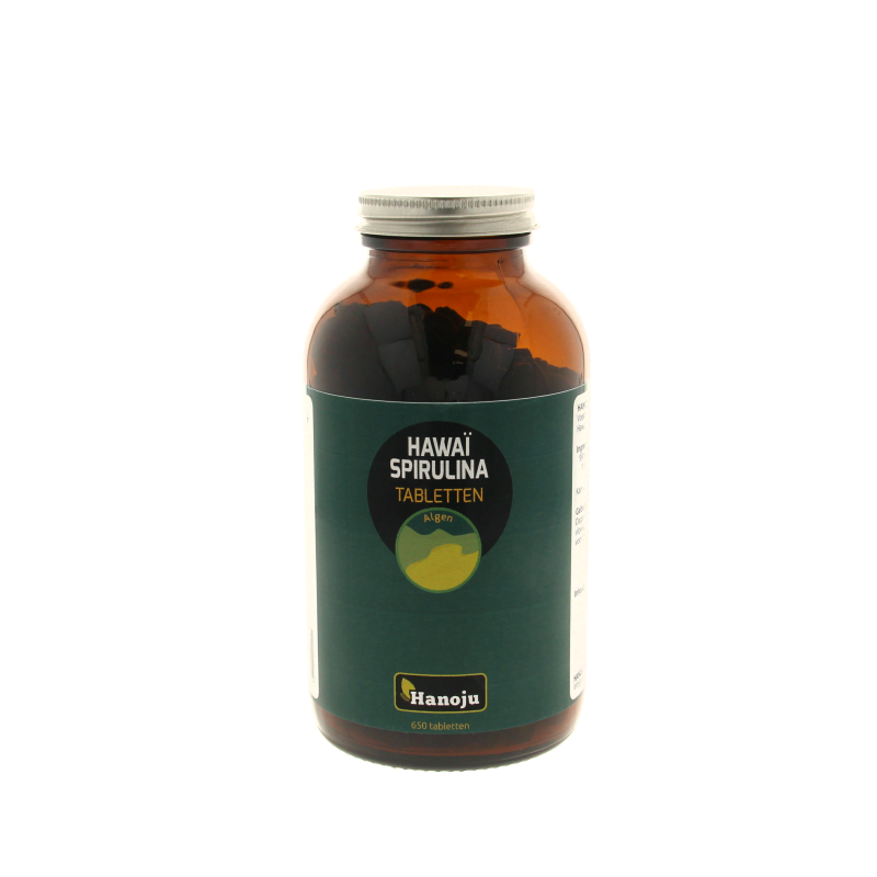 Hanoju Spirulina Hawaiiaans 500mg