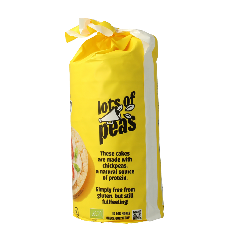 Leev Kikkererwten wafels glutenvrij bio - Afbeelding 3