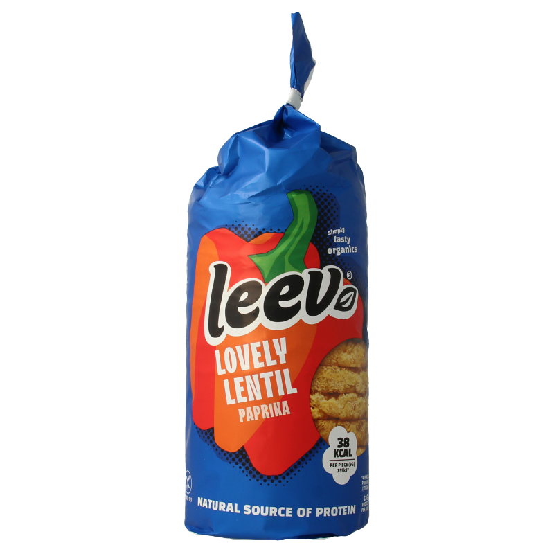 Leev Lovely lentil cakes paprika bio