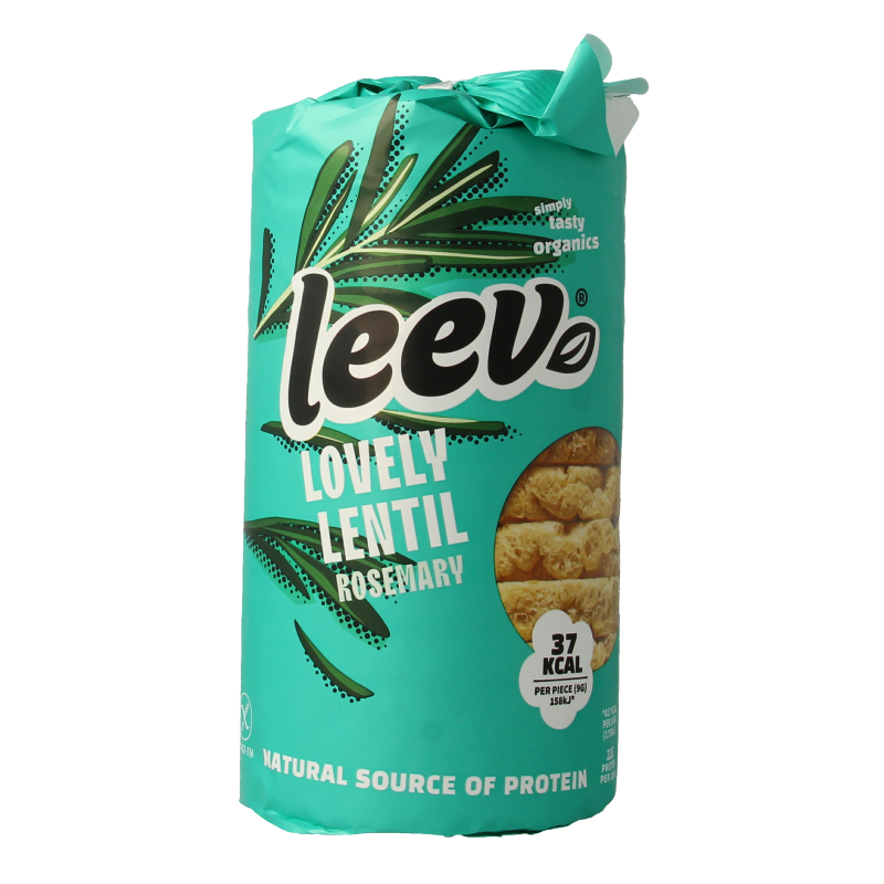 Leev Lovely lentil cakes rosemary bio