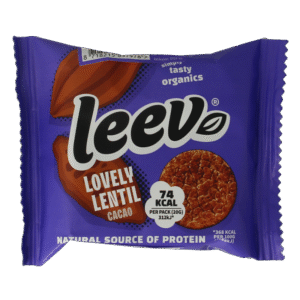 Leev Lovely lentil cakes cacao bio