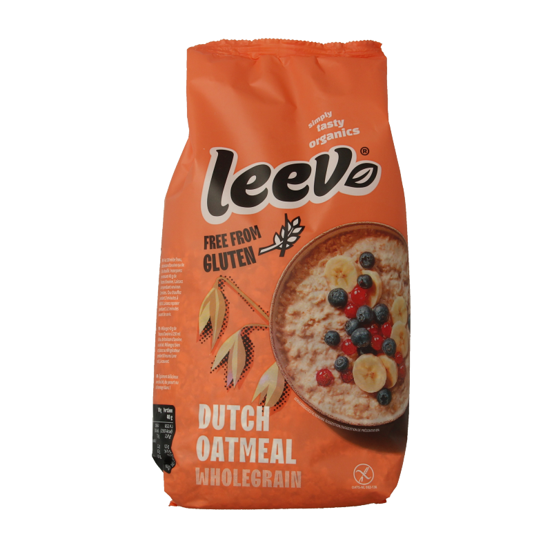 Leev Havermout glutenvrij zak bio