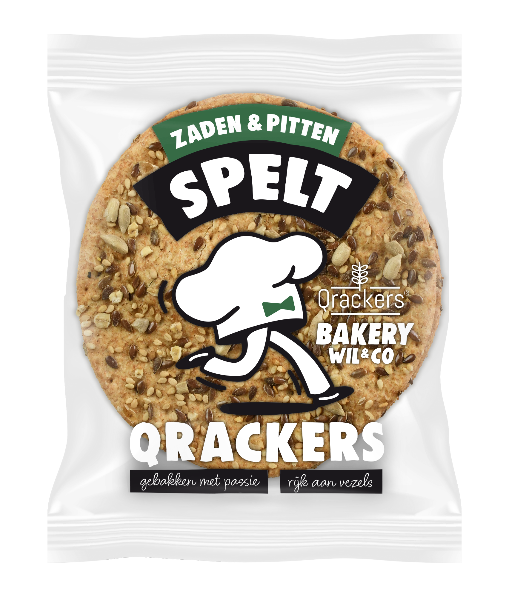 Leev Crackers spelt zaden/pitten bio