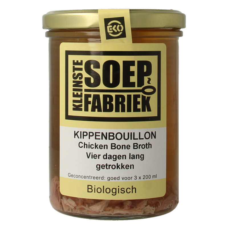 Kleinstesoepfabriek Kippenbouillon bio