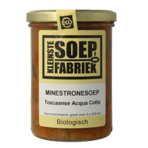Kleinstesoepfabriek Acqua cotta Toscaanse minestronesoep bio