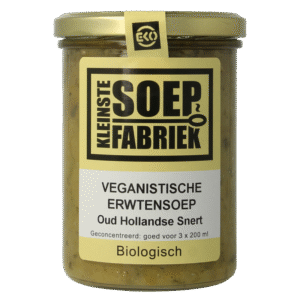 Kleinstesoepfabriek Erwtensoep/snert veganistisch bio