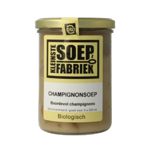 Kleinstesoepfabriek Champignonsoep bio