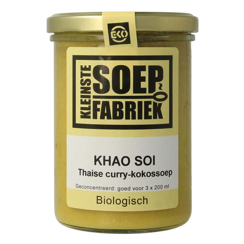 Kleinstesoepfabriek Khao Soi hemelse soep bio