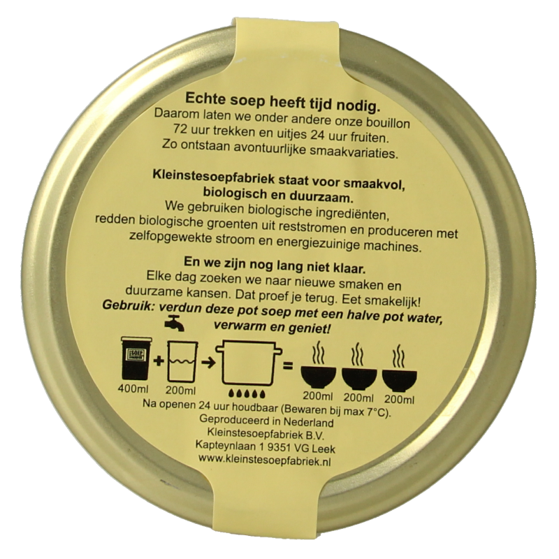 Kleinstesoepfabriek Goulash soep bio - Afbeelding 2