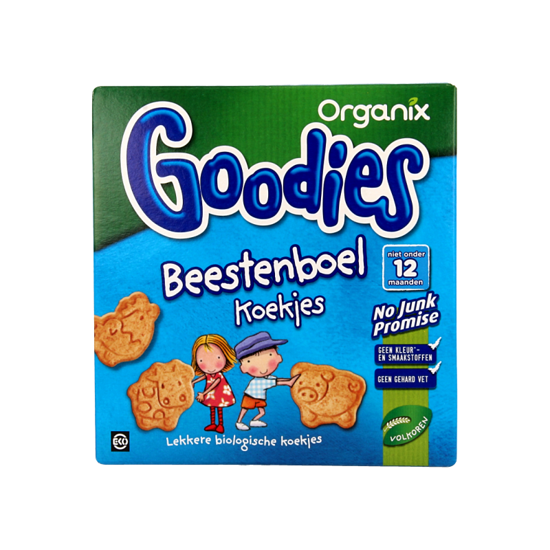 Organix Goodies Boerderijdieren koekjes 1+jr bio