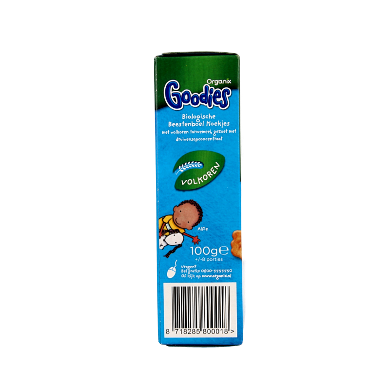 Organix Goodies Boerderijdieren koekjes 1+jr bio - Afbeelding 2