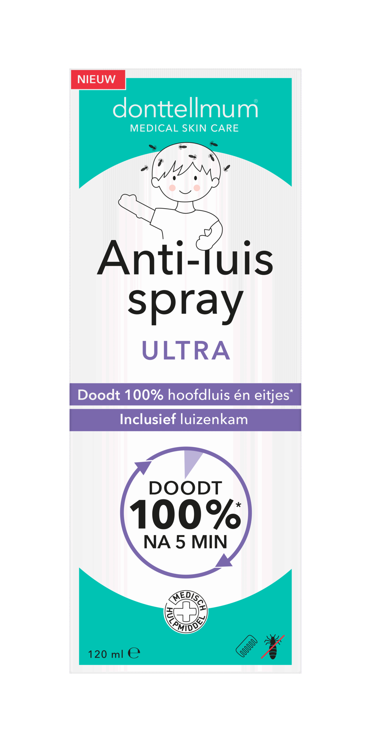 Donttellmum Anti luis spray ultra