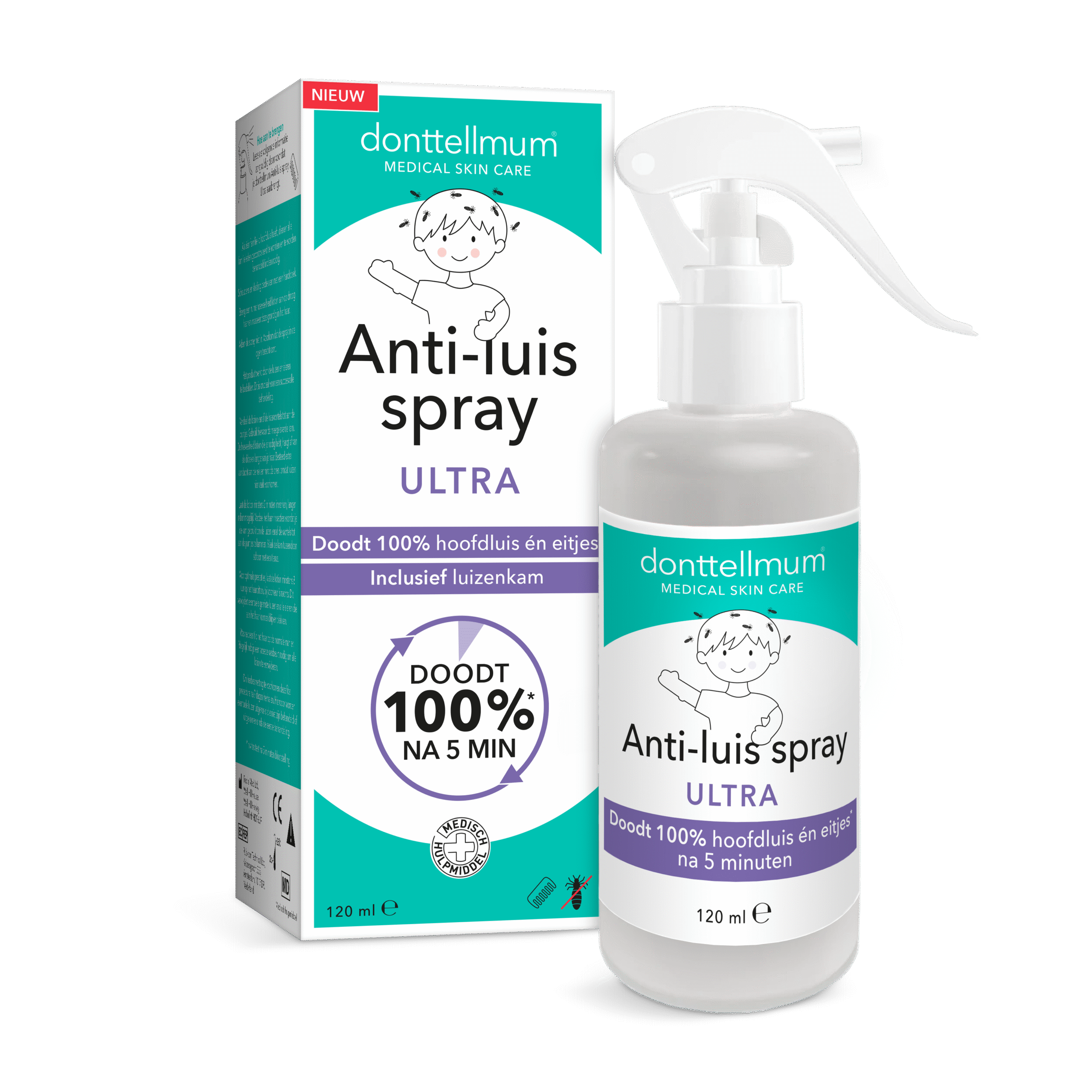 Donttellmum Anti luis spray ultra - Afbeelding 2