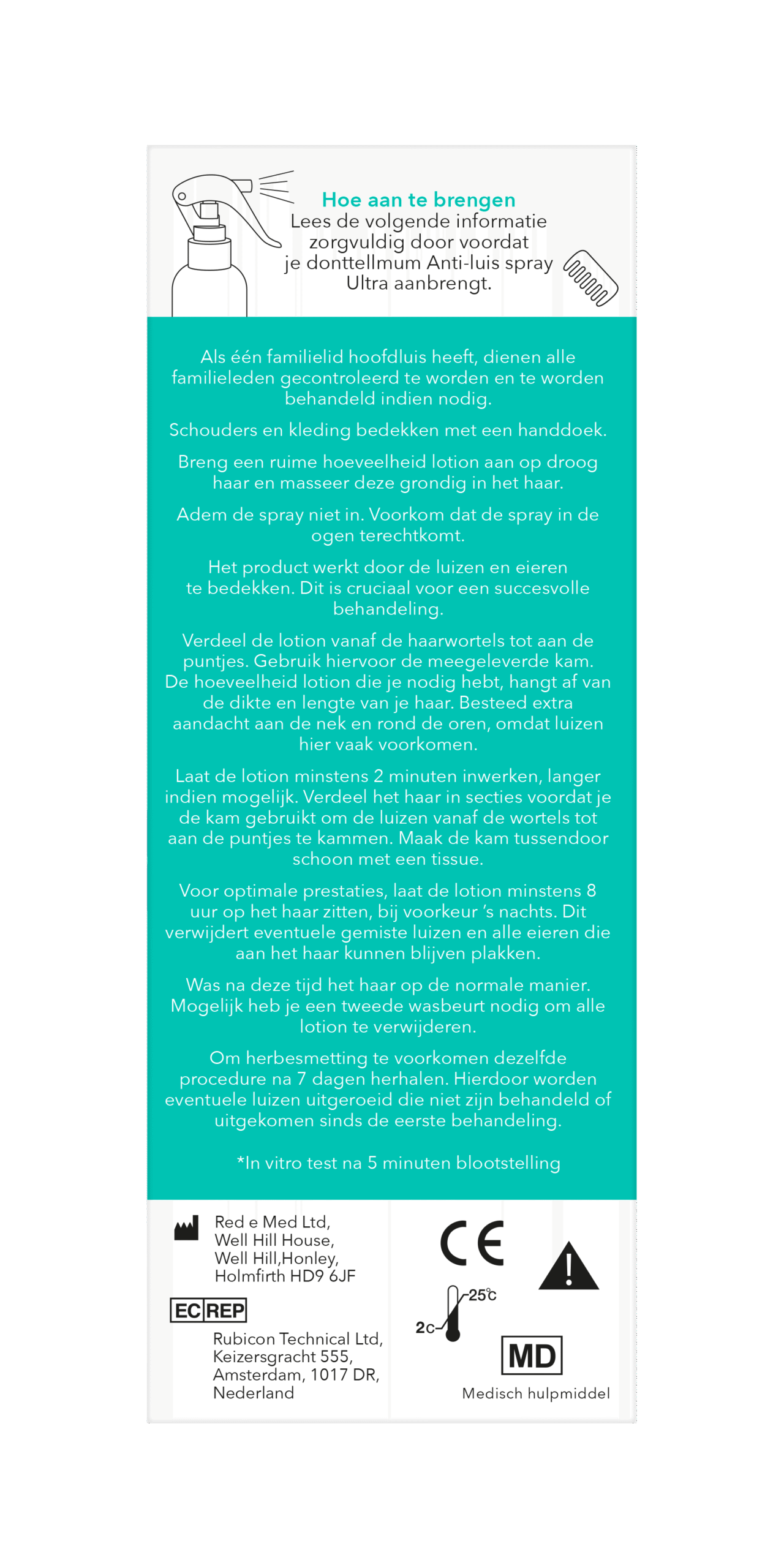 Donttellmum Anti luis spray ultra - Afbeelding 5