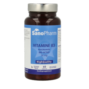 SanoPharm Vitamine B3 niacinamide 50mg