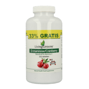 Livinggreens Cranberry D-Mannose voordeelverpakking