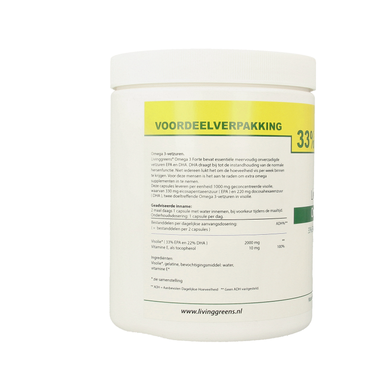Livinggreens Omega 3 forte voordeelverpakking - Afbeelding 2