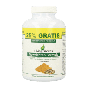 Livinggreens Gewrichten formule curcuma & collageen complex