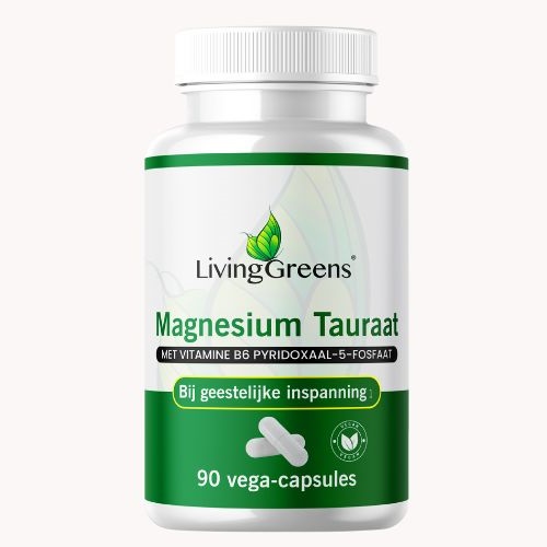Livinggreens Magnesium tauraat + vitamine B6