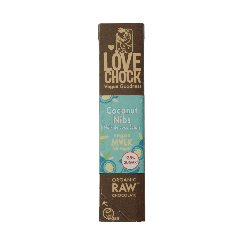 Lovechock M'lk coconut nibs bio
