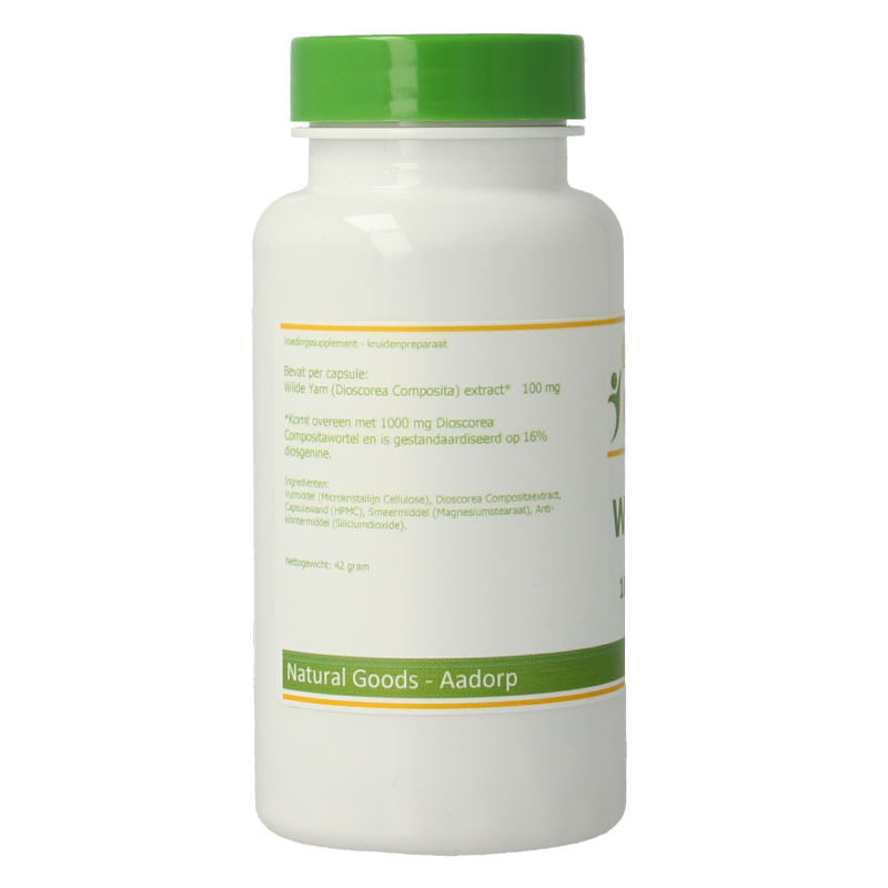 Elvitum Wild yam 100mg 16% diosgenine - Afbeelding 2