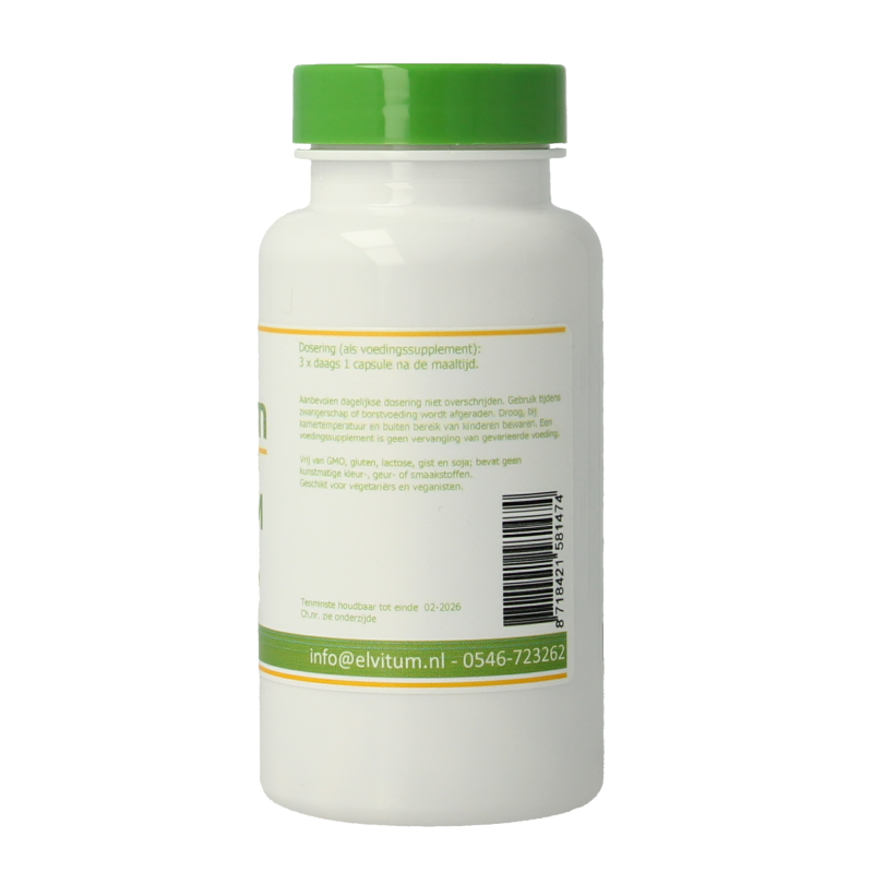 Elvitum Wild yam 100mg 16% diosgenine - Afbeelding 3